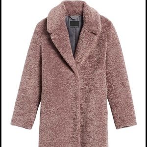 EUC Banana Republic faux lamb sterling sherpa car coat. Size XXL